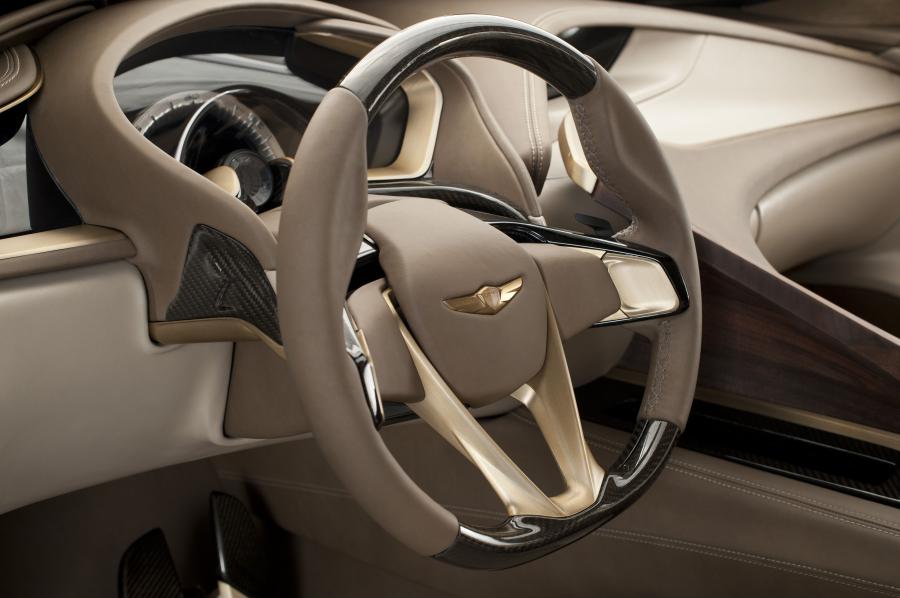 Детали интерьера Hyundai HCD-14 Genesis Concept 2013 года  (фото 8 из 23)